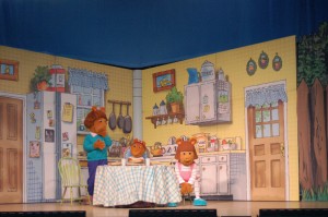 Arthur's Family in the Kitchen.
