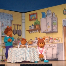 Arthur's Family in the Kitchen.