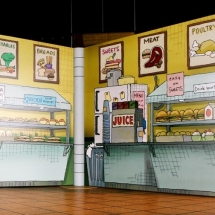 The Cafeteria set from Arthur's school.