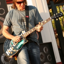 Ryan Newell of Sister Hazel was chosen to play the chords that would blow the gates to the park open.