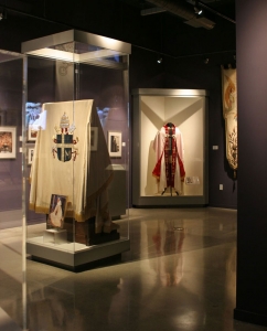 Many of the artifacts on display here help tell the story of Pope John Paul II's visit to Miami in 1987.