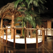 AST Exhibits created this life size Calusa village for the Marco Island History Museum.