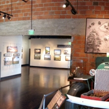 AST Exhibits left the original brick walls exposed because the building itself plays a significant role in the story of Naples Florida.