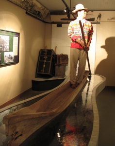 Dugout canoes were the primary means of transportation for the Seminole because of the extensive network of waterways in the area.