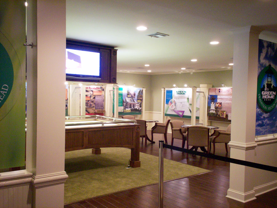 In 2008 AST Exhibits built exhibits for the first annual HGTV Green Home Giveaway in Hardeeville, SC.