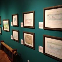 Conservation framing for original artwork by Rob Storter installed at the Mennello Museum in Orlando